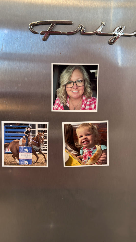 2.75” × 2.75” Flexible Magnet Set – Set of 12 | Handmade Photo Keepsakes