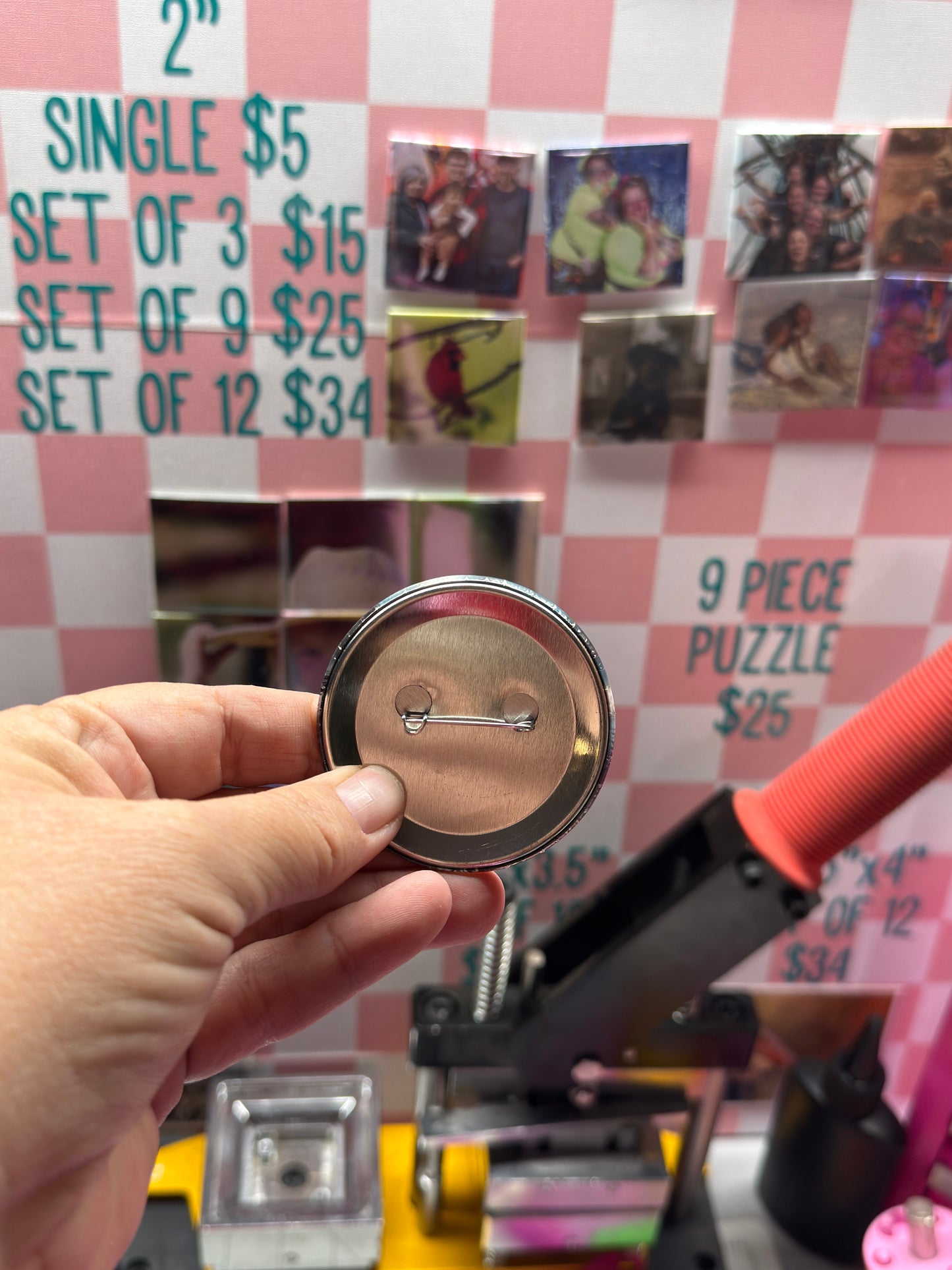 Custom Athlete Photo Pins – Game Day Keepsakes